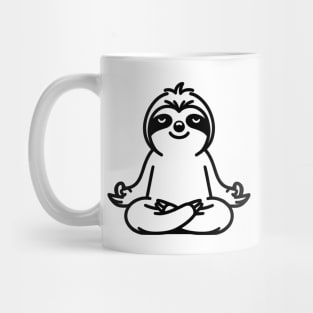 Sloth Meditating Mug